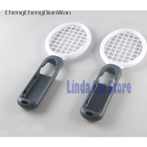 For NS Switch L+R left and right ACE Gaming Tennis Racket Handle for Nintend Switch with hand strap 10pcs/lot