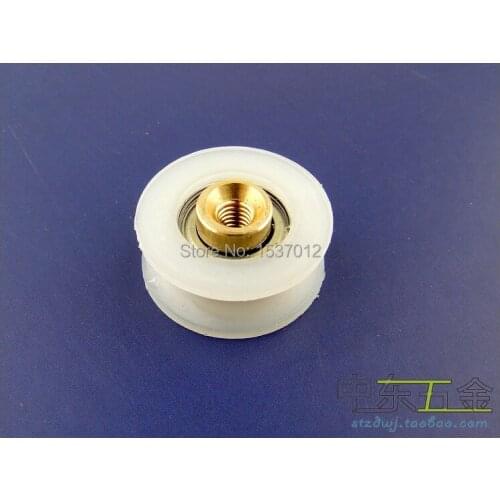 Shower Door roller runners 20pcs V groove roller wheel ball bearings 23 mm pulley bearing shower roller