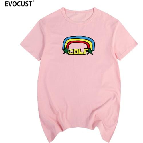 Golf Wang Igor Smile Tyler The Creator Rainbow Cherry Bomb Skate t-shirt Cotton Men T Shirt New Tee Tshirt Womens