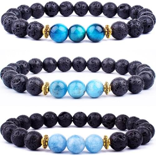 HOBBORN Blue Bracelets