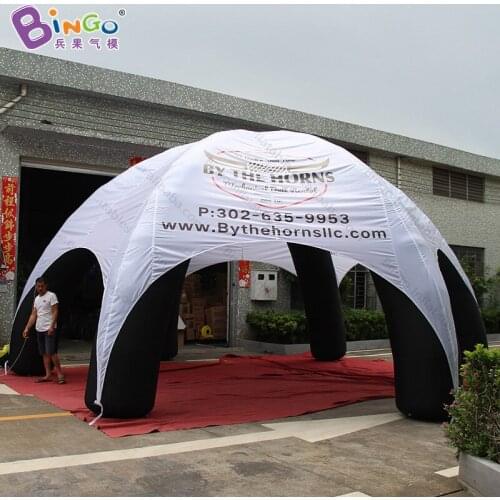 Customized 8x4 Meters Inflatable Spider Tent For Advertising / Cheap Printed Logo Inflatable Dome Tent For Event - BG-T0139