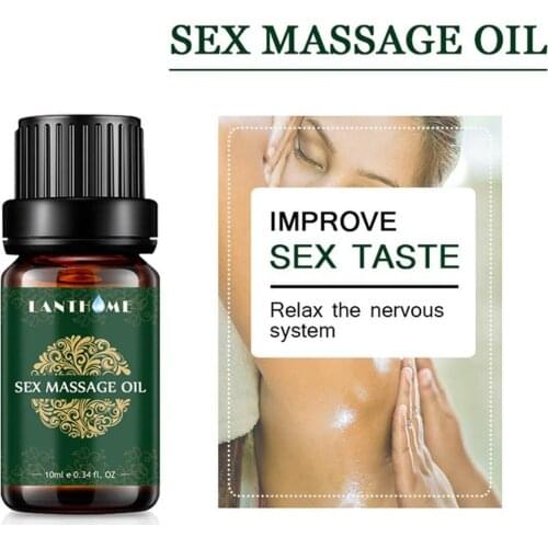 LANTHOME 10ML Aphrodisiac Massage Oil Female Libido Enhancer Natural for Aromatherapy Liquid Orgasm Man and Woman