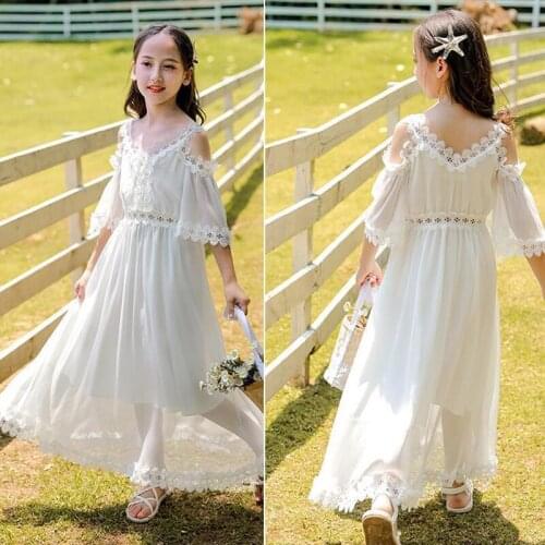 Girls' summer dresses 2021 new childrens summer dresses, hanfu girls, princess dresses, childrens dresses, summer Lolita dress