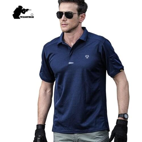 Summer Mens T-Shirts Quick Drying Casual Shirt Male Short Sleeve Swat Army Tactical Shirt Men Clothing Outwork Tees HF1122