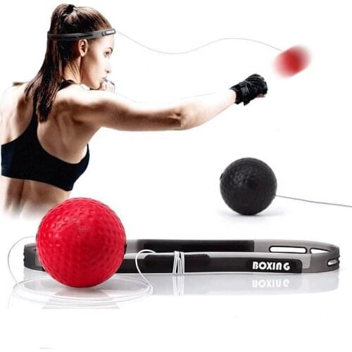 Boxing Reflex Ball Set 3 Difficulty Level Boxing Balls with Adjustable Headband for Punching Speed Reaction Agility Training