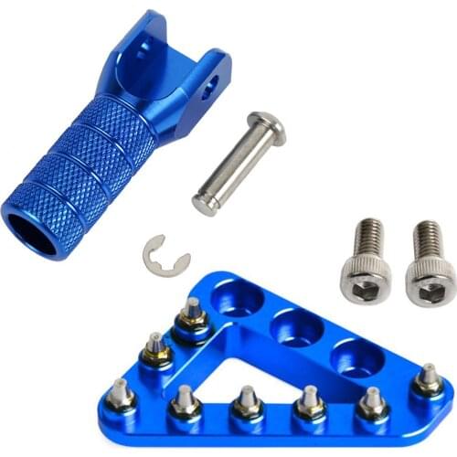 CNC Large Rear Brake Pedal Step Gear Shift Lever Tip For Husqvarna TE125 TE250 TE300 TC125 TC250 FC250 FE350 2014 2015 2016