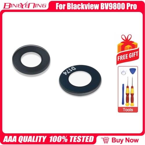 New Original Rear Camera Glass Lens Battery Cover Glass Repair Replacement Accessories Part For Blackview bv9800 Pro Cellphone