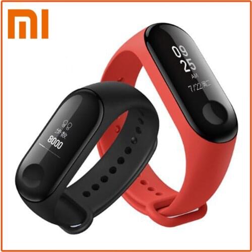 In Stock Xiaomi Mi Band 3 Miband 2 Fitness Tracker Heart Rate Monitor 0.78'' OLED Display Touchpad Bluetooth 4.2 For Android IOS