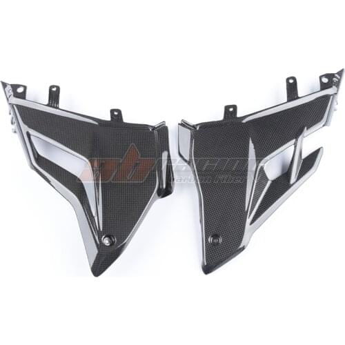 Motorcycle Undertray Panels Cover Cowl Farings For Ducati Streetfighter V4 V4S 2020-2021 Full Carbon Fiber 100