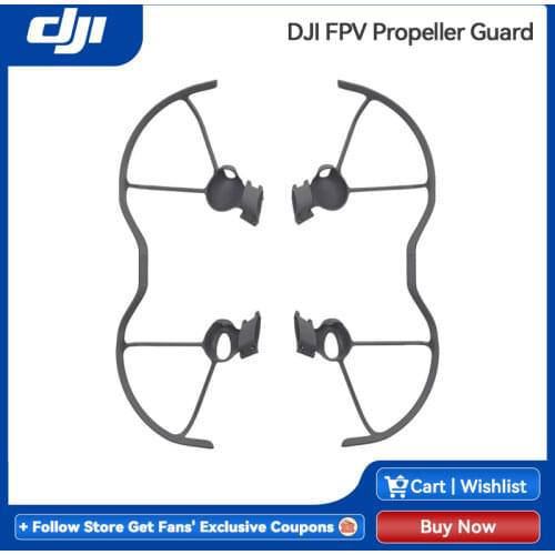 DJI FPV Propeller Guard Protects the propellers and other objects from damage. Light and easy to install and detach Original