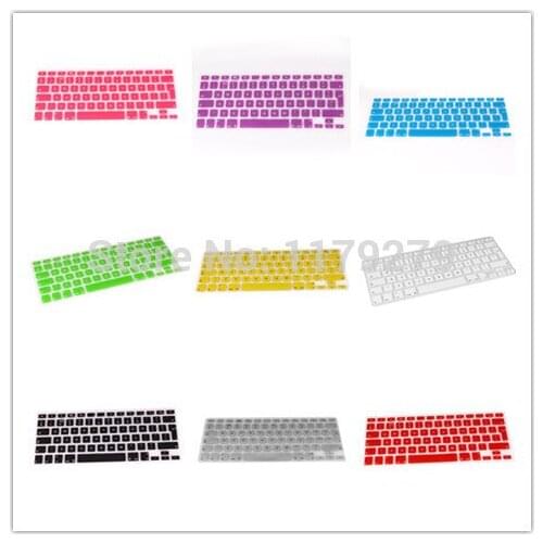 EURO Version UK English Silicone Keyboard Cover skin For Macbook Air 13 15 Pro Retina 13 15 17 EU keyboard Protector