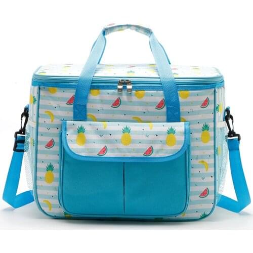 22L/27L Cooler Bag Waterproof portable fridge for food Insulation Thermal Bag ThermaBag refrigerator thermal bolus thermo