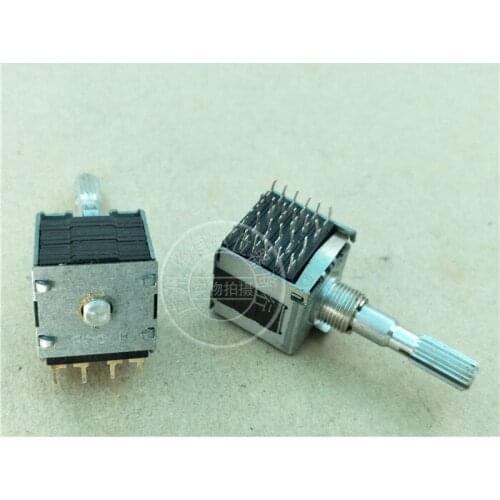 Japan ALPS 6*4mm 6 layer 16 files 24 foot 24p Encoder Handle length 30MM flower switch