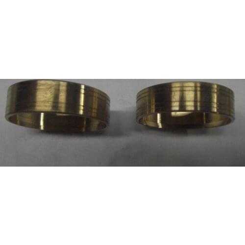 2 pcs Alto sax repair parts Brass unpainted