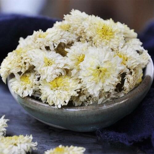 2021Organic Premium HuangShan Tribute Dried Florists White Chrysanthemum Tea GONG JU Clear heat and remove fire toy