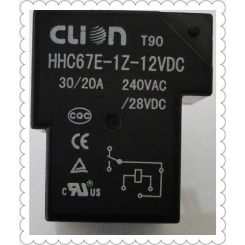 3PCS hhc67e-1z-12vdc 30/20А Relay conversion model/new original