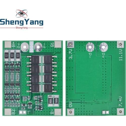 3S 25A Li-ion 18650 BMS PCM Battery Protection Board BMS PCM With Balance For li-ion Lipo Battery Cell Pack Module DIY