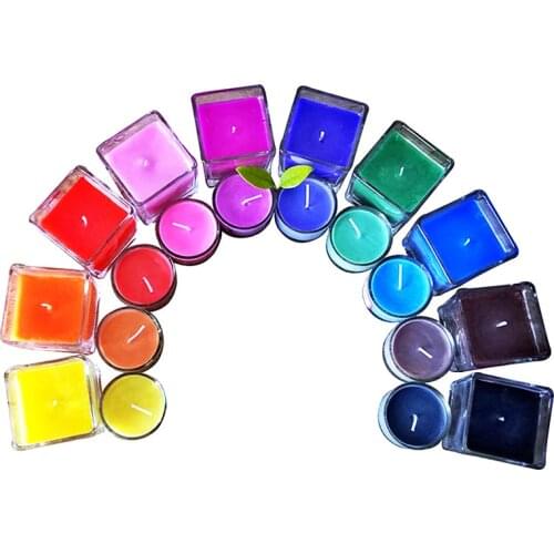 5g DIY Candle Dye Paints Candle Pigments Dye Colour Coloring Dye Candle Making Supplies For 2KG Soy Wax Candle Oil tye dye