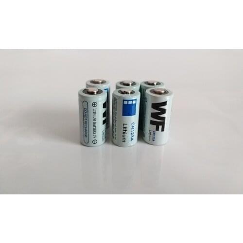 6pcs CR123A 16340 Li-ion Battery 3V Primary Lithium Battery