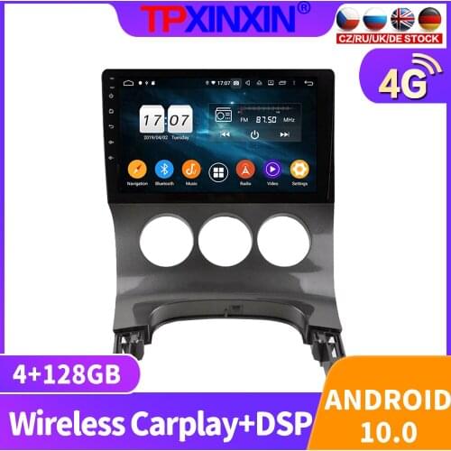 128G Android 10 For Peugeot 3008 2013 - 2016 Car Radio Multimedia Video Recorder Player Navigation GPS Accessories Auto 2din DVD