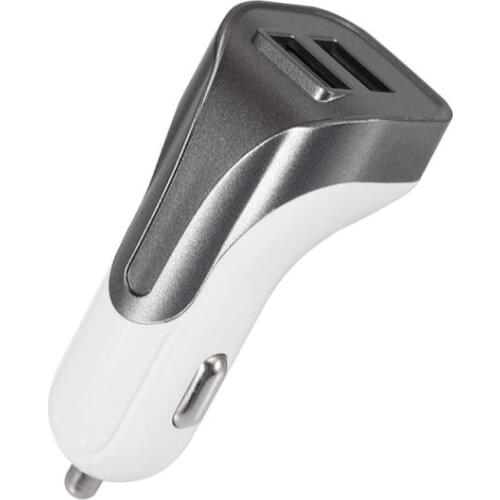 Mini Dual USB 12V Car Charger 2.1A Fast Charging 2 Port USB Phone Fast Charger Car USB Socket Adapter