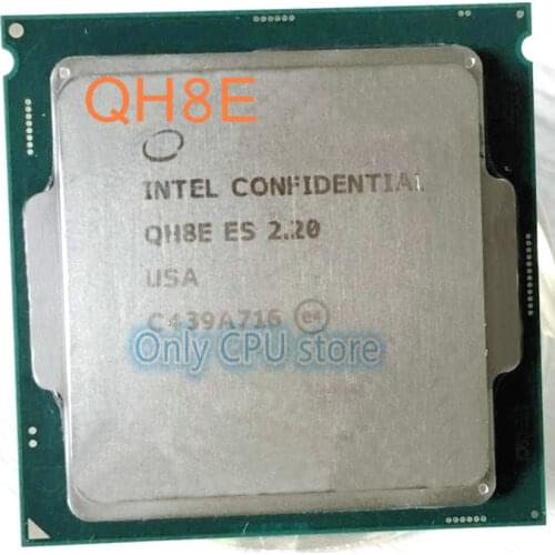 Free shipping Intel I7 QH8E Quad-Core 2.2GHz LGA1151 CPU Processor