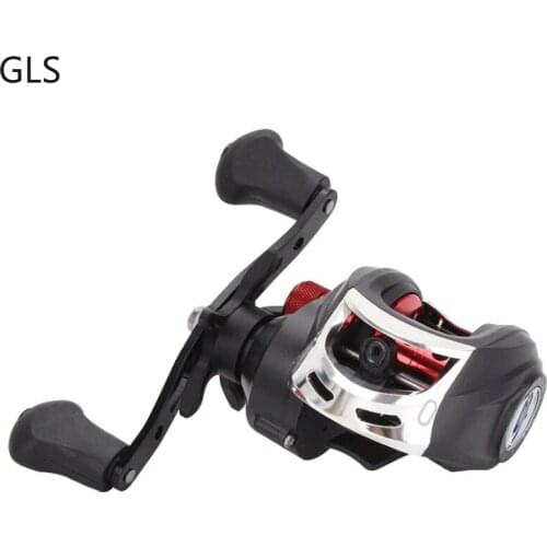 GLS New 7.2:1 Right/Left Handed Baitcasting Reel 18+1BB Max Drag 10kg High Speed Fishing Wheel Fishing Tackle