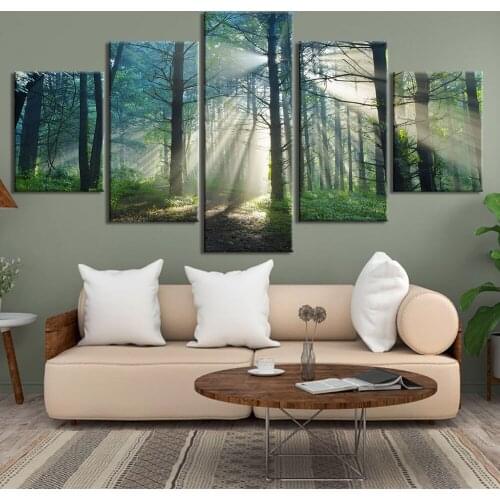 HD Printed tree natural canvas Painting home decoration Modular wall Picture for living wall art