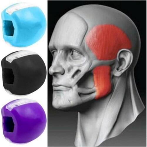 2021 New Face Fitness Ball 20/30/40/50bls Facial Toner Exerciser Neck Toning Equipment Facial Fitness Ball Multi-color