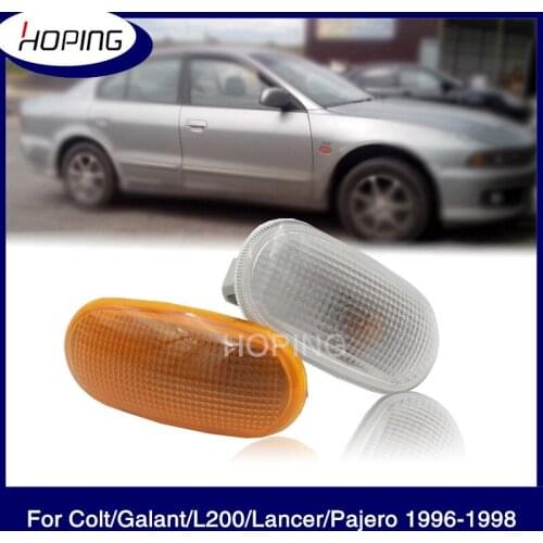 Hoping Side Fender Lamp Light For Mitsubishi Pajero MK2 V31 V32 V33 1996-1998 Lancer 1991-2001 COLT L200 Fender Turn Signal Lamp