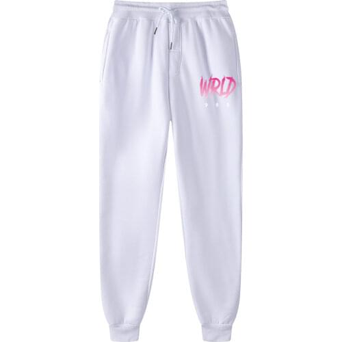 New Woman Running Jogging Pants Femme Soft Bodybuilding Joggers Sweatpants Juice Wrld Black White Fitness Sportswear Trousers