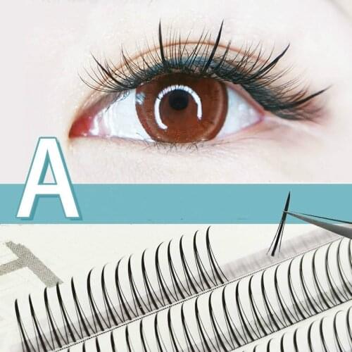 Professional eyelash extension artificial a-shaped hair grafting false eyelashes natural artificial false eyelashes