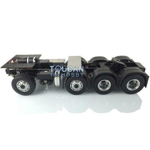 RC 1/14 LESU MAN 8*8 Metal Heavy-Duty Chassis Tractor Truck for DIY TMY Model TH13036-SMT2