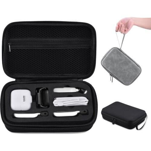 Storage Bag Carrying Case Handbag Protective Box for Insta360 GO 2 Camera Portable Hand Bag Camera Accessories