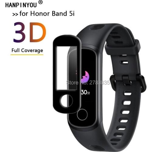 For Honor Band 5i Wrist Smart Bracelet Full Covering 3D Curved Plating Soft PMMA PET Film Screen Protector (Not Tempered Glass)