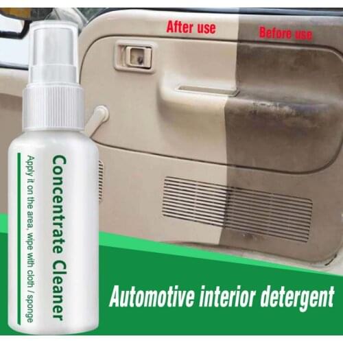 20ML High Concentrated Car Interior Plastic Parts Cleaner Car Interior Retreading Agent Leather Instrument Panel Polishing Fluid