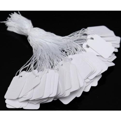Jewellery Labels Price Tags Strung Writable Labels Watch Tags Labeling
