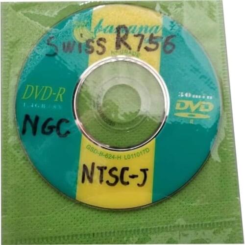 10 pcs a lot swiss Boot Disc Mini DVD for N-G-C for NTSC PAL Version