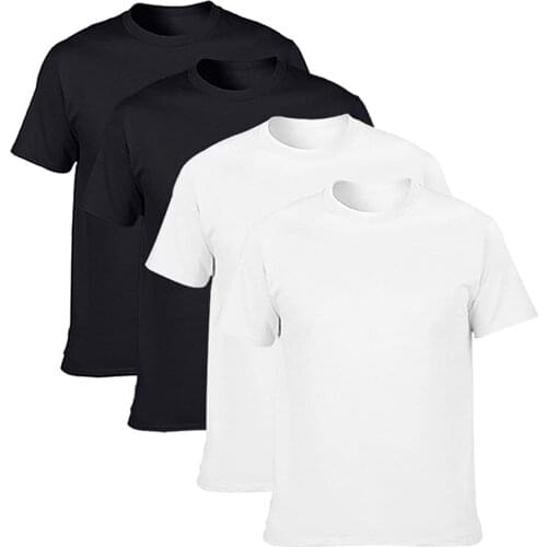 2020 Womens Color 2020 solid color T-shirt cotton casual