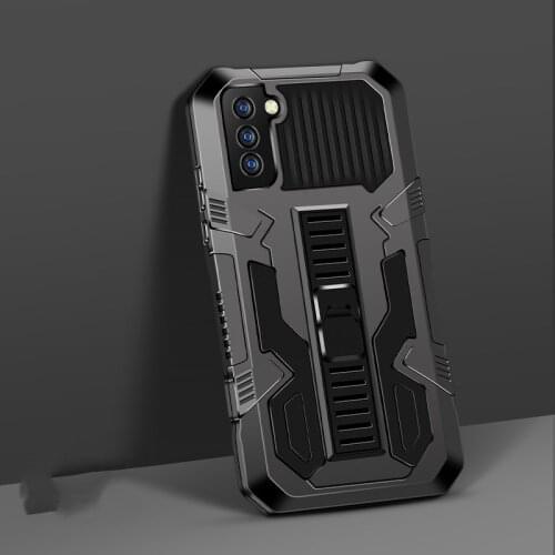 S21 Ultra Funda Case for Samsung Galaxy S20 FE S21 Note 20 Ultra A51 A71 5G Bracket Coque Shockproof Armor Phone Case Cover Capa