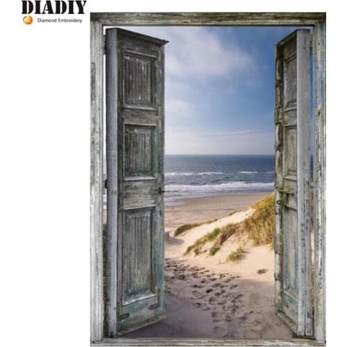 DIY Diamond Painting Scenery embroidery 5D Cross Stitch kits Mosaic paintings wall sticker wedding decoration Christmas gift