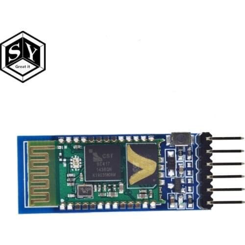GREAT IT HC05 HC-05 master-slave 6pin JY-MCU anti-reverse, integrated Bluetooth serial pass-through module, wireless serial dai