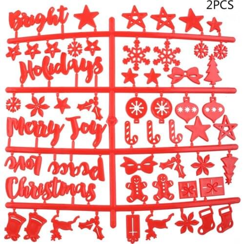 Red Christmas Felt Sign Board Plastic Letters For Felt Letters Board For Sign Board School Office Supplies C26