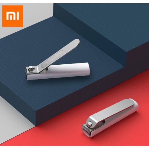 Xiaomi Mijia Stainless Steel Nail Clippers With Anti-splash cover Trimmer Pedicure Care Xiaomi Nail Clipper Professional File