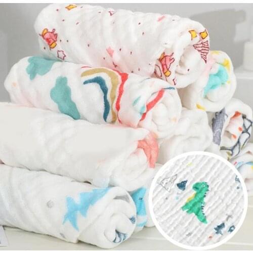 30 * 30 Square Towel Childrens Small Towel Square Soft Absorbent Kindergarten Face Towel Saliva Towel 2021 Hot Sale Drop