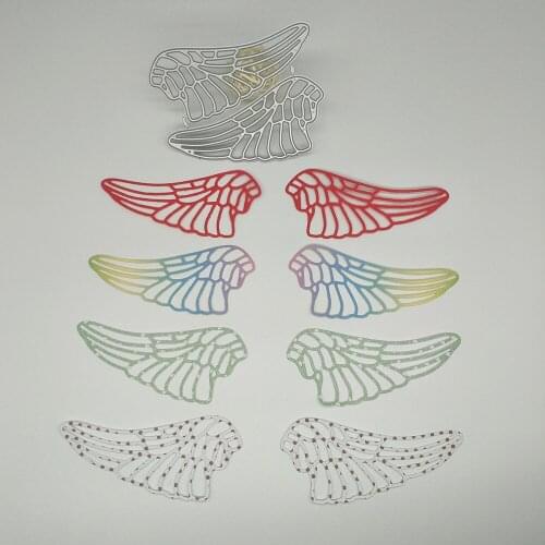 New angels hollow wings metal cutting knife mold Scrapbook stamps Paper card photo album decoration