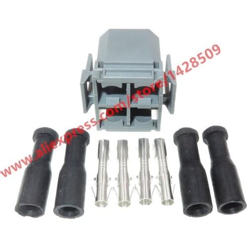 10 Sets 4 Pin Auto Odometer Sensor Plug Waterproof Female Connector For HOWO Trucks