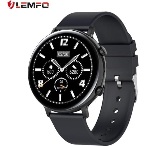 LEMFO Smartwatch 2021 PPG + ECG Full-Size Touch Bluetooth Call IP68 Waterproof Smart Watch Men Women For amazfit gtr 2e