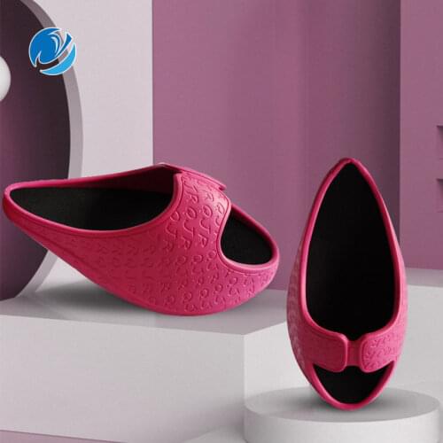Mo Dou Losing Weight Sliming Legs Shake Shoes Exercise Massage Womens Slippers Indoor Thick Sole Unstable Shaping Belly Summer