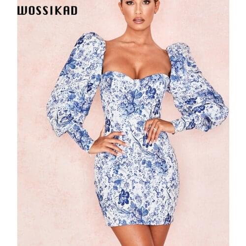 Women Clothes Vintage Dress Printing Party Bodycon Dress Temperament Sexy Luxury Dress Elegant Tie Dye Modis Ropa De Mujer Bokep